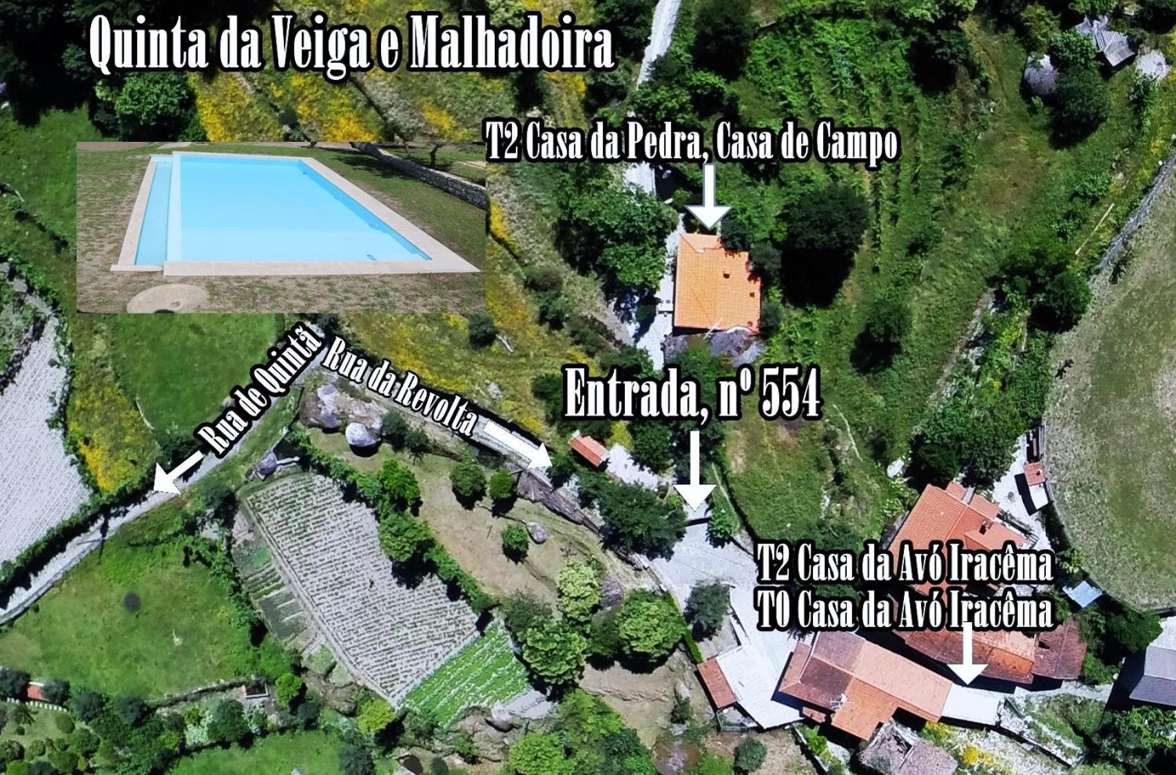 Quinta Da Veiga E Malhadoira Guest House Vieira do Minho Eksteriør bilde